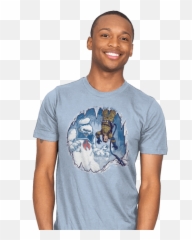 The Wampuft Marshmallow Man T - Shirt The Shirt List White Claw Ravenclaw Png,Stay Puft Marshmallow Man Png