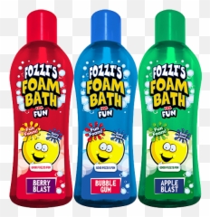 Fozzis Bath Products For Kids - Foam Bath Vs Bubble Bath Png,Bubble Bath Png