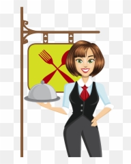 Robust Oriental Soup - Waitress Clipart Free Png,Waitress Png
