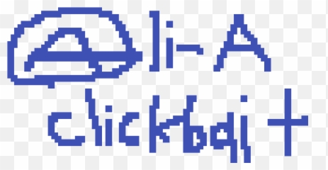 Pixilart Alia Clickbait By Anonymous Clip Art Png Ali - a Png
