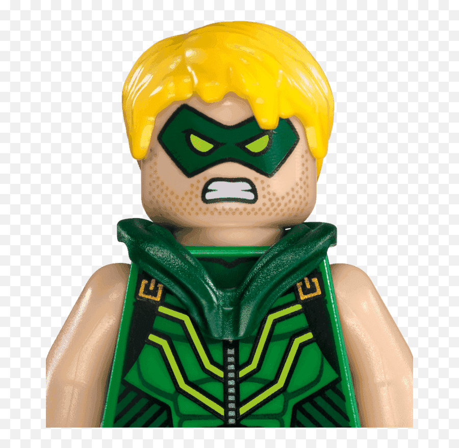Download Hd Dc Comics Super Heroes Lego - New 52 Green Arrow Lego Png,Green Arrow Comic Png