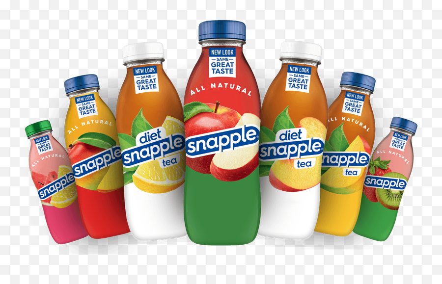 Explore Our New 100 Recycled Plastic Bottles Snapple - New Snapple Bottle Png,Snapple Logo