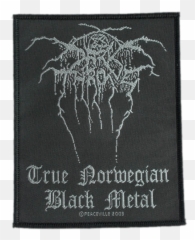 True Norwegian Black Metal - Darkthrone True Norwegian Black Metal Patch Png,Darkthrone Logo