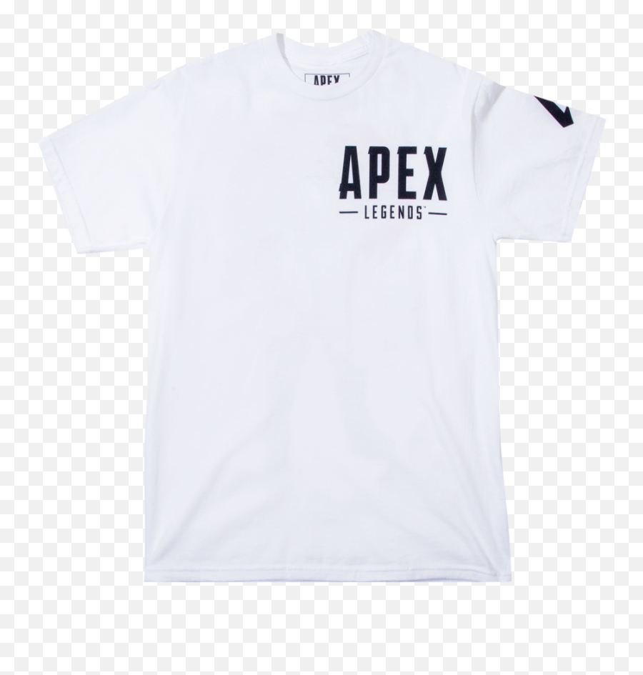 Apex Legends Gibraltar White Tee - Short Sleeve Png,Apex Legends Transparent