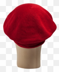 Kopka Cotton Roll - Up Beret Fire Red Beanie Png,Beret Png