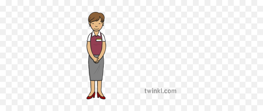 Receptionist Illustration - Standing Around Png,Receptionist Png