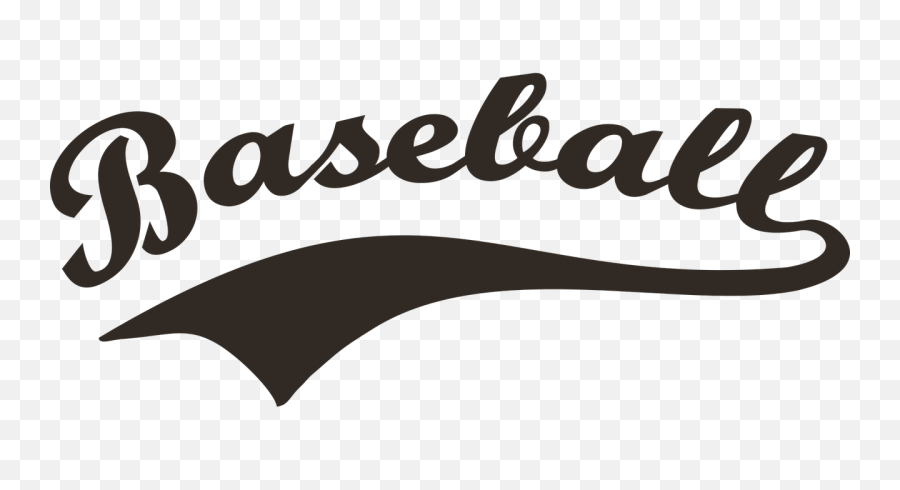 Baseball Tail Sport - Baseball Word Clipart Png,White Swoosh Png