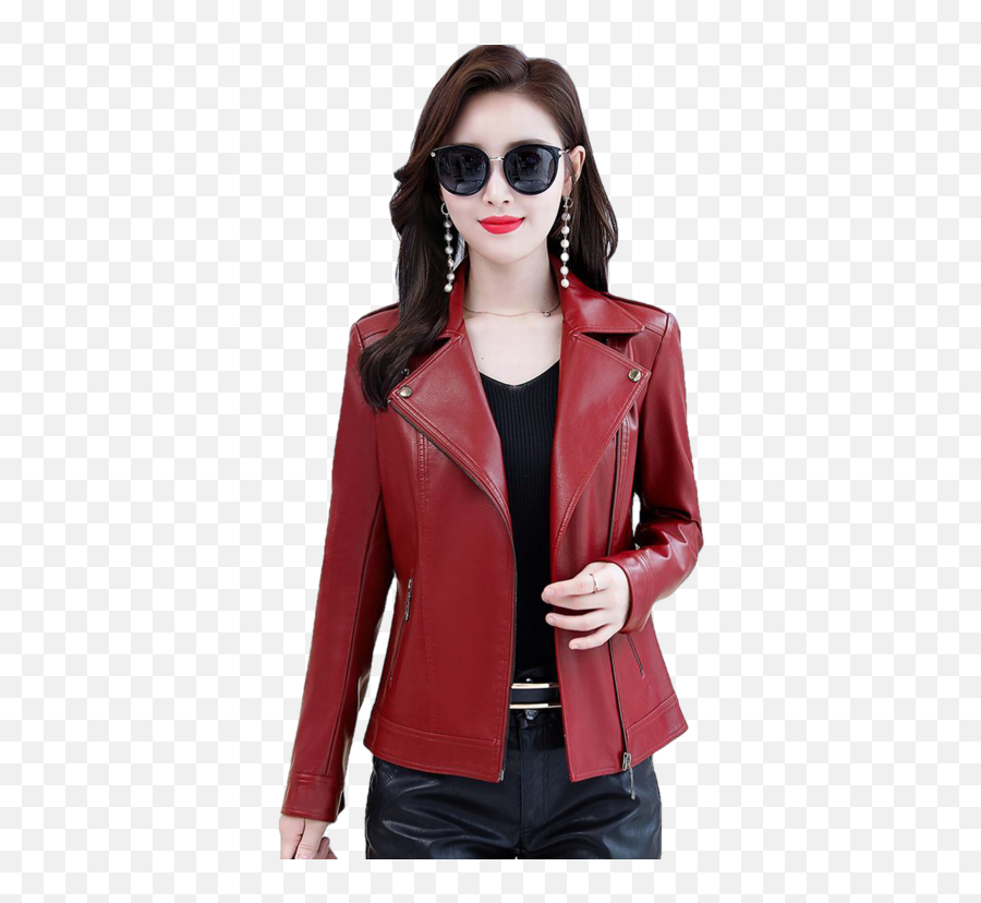 Womens Leather Jackets - For Women Png,Icon Womens Leather Jacket