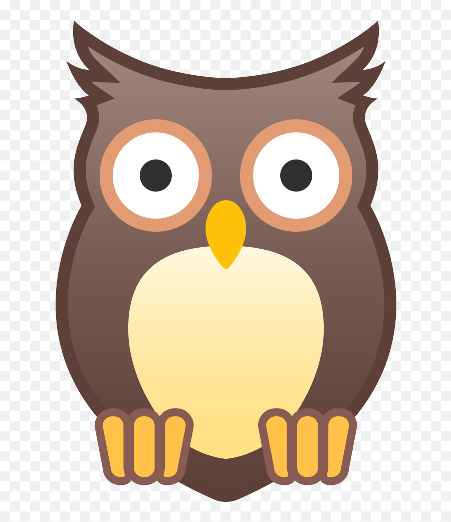 Owl Icon Noto Emoji Animals Nature Iconset Google - Transparent Owl Emoji Png,Barn Owl Icon