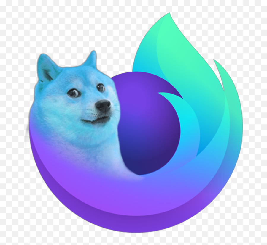 Firedoge Icon - Album On Imgur Simplified Firefox Meme Logo Png,Squidward Icon