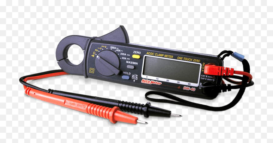 Auto Meter Dm - 40 Digital Inductive Amp Probe And Multimeter Multimeter Png,Multimeter Icon