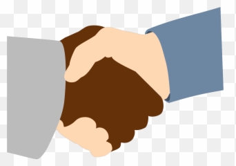Handshake Svg Vector Clip - Shaking Hands Gif Png,Free Vector Handshake Icon