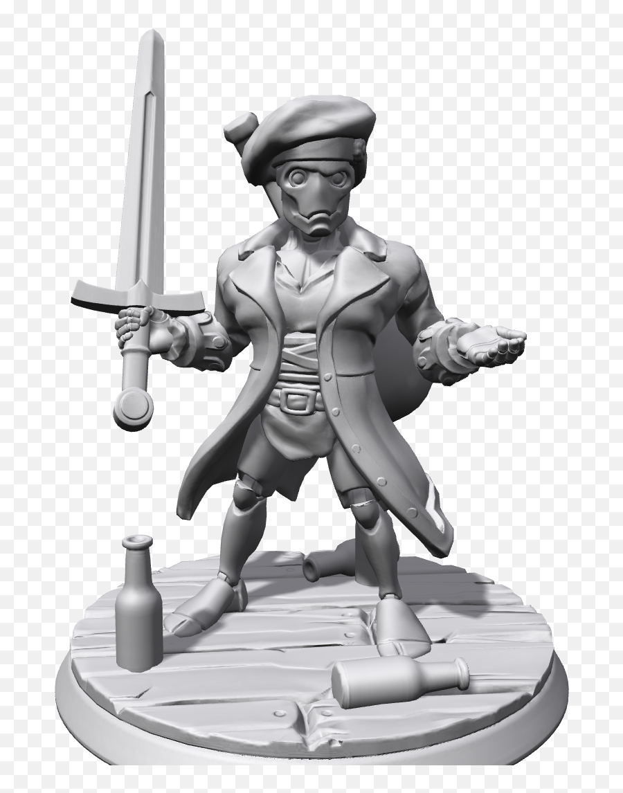 Character Building Joshua Alan Doetsch - Fictional Character Png,The Bloodborne Hunter Modern Icon Statue