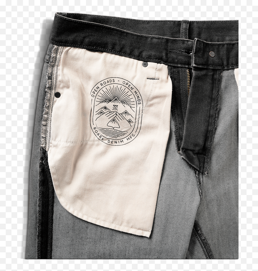 Hwy 128 Straight Fit Denim - Worn Black Roark Solid Png,Joe's Jeans Icon Flare
