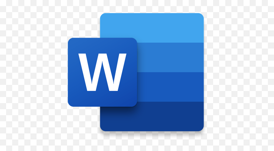 Microsoft Word Macos Icon Gallery - Word Logo Png 2020,Macosx Icon
