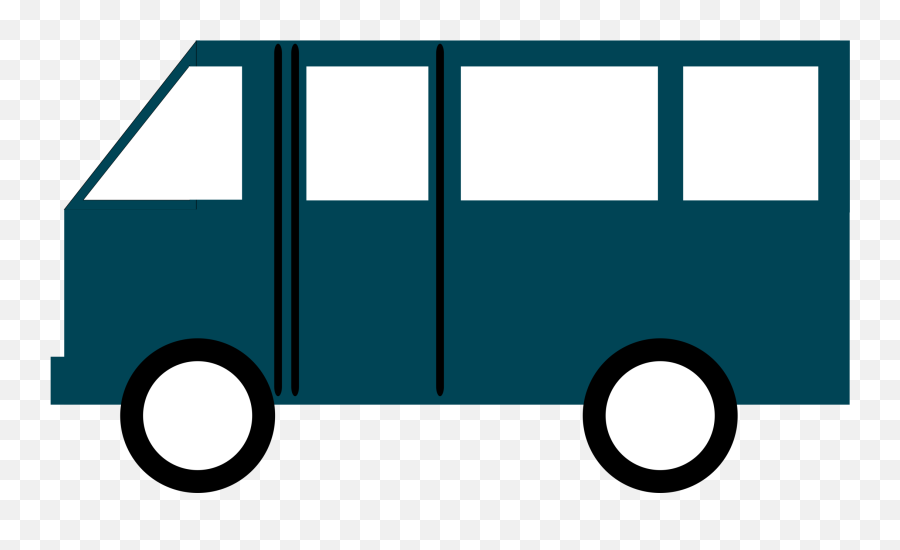 Download Hd This Free Icons Png Design Of Van Minibus Coach - Transparent Minibus Clipart,Minivan Icon