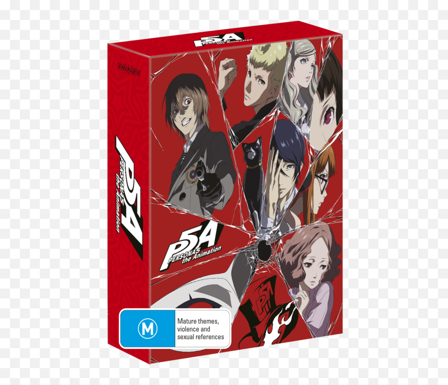Persona 5 The Animation Part 1 Eps - 15 Bluray Limited Edition Bluray Persona 5 The Animation Png,Persona 5 Joker Icon