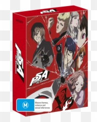 Persona 5 The Animation Part 1 Eps - 15 BluRay Limited Edition Bluray png