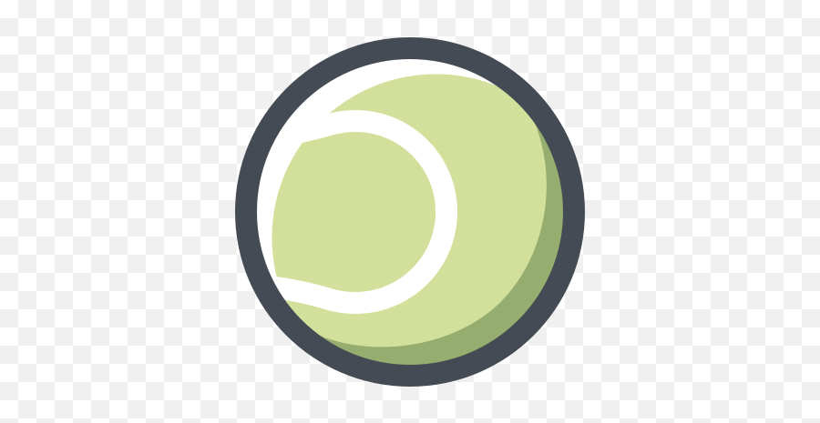 Tennis Ball Icon In Pastel Style - Dot Png,Tennis Ball Icon