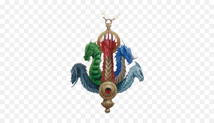 Dungeons And Dragons Scalykind Deities Characters - Tv Tropes Tiamat Symbol Png,Deity Icon
