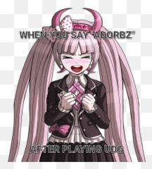Scrolldrop Danganronpa - Kotoko Sprites png