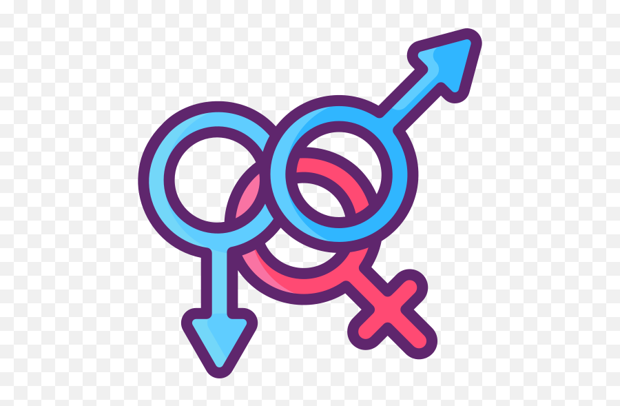 Bisexual - Free People Icons Gender Fluid Symbol Png,Bisexual Icon