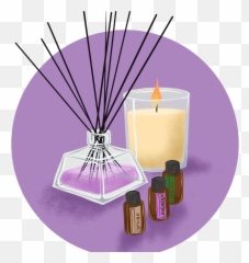 Essential Oil Candles Designs Themes Templates - Cylinder png