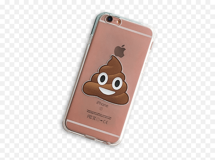 Milkyway Poop Emoji Clear Tpu Cell - Iphone Png,Transparent Cell Phones