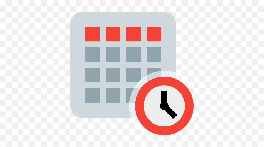 Timetable Icon In Color Style - Black Horse Color Schemes Png,Time Table Icon