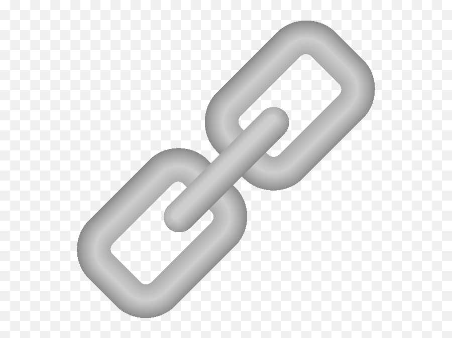 Link Icon 3d Gray Vector Data Svgvectorpublic Domain - Link Icon Png Transparent,Chain Link Icon Png