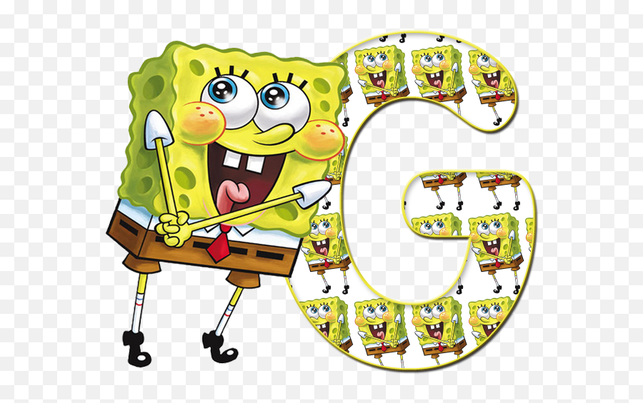 Gpng 607484 Spongebob Abc Squarepants - Sponge Bob Square Pants,Spongebob Face Png