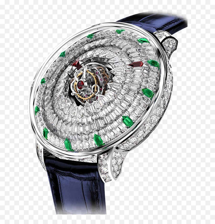 Jacob U0026 Co The Mystery Tourbillon - White Gold Motion In Time Png,Dunhill Icon Review