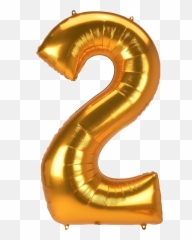 53 Jumbo Gold Number Balloons Png