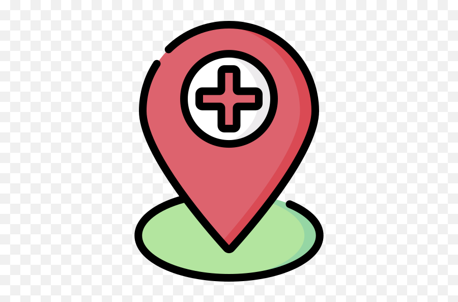 Red Cross - Free Healthcare And Medical Icons Png,Red Map Pin Icon