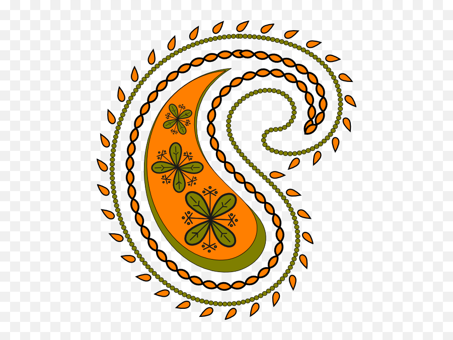 Paisley New 2 Clip Art - Paisley Png,Paisley Png