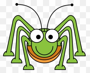 Grasshopper Cartoon Png 3 Image - Cartoon Grasshopper Clipart,Grasshopper Png