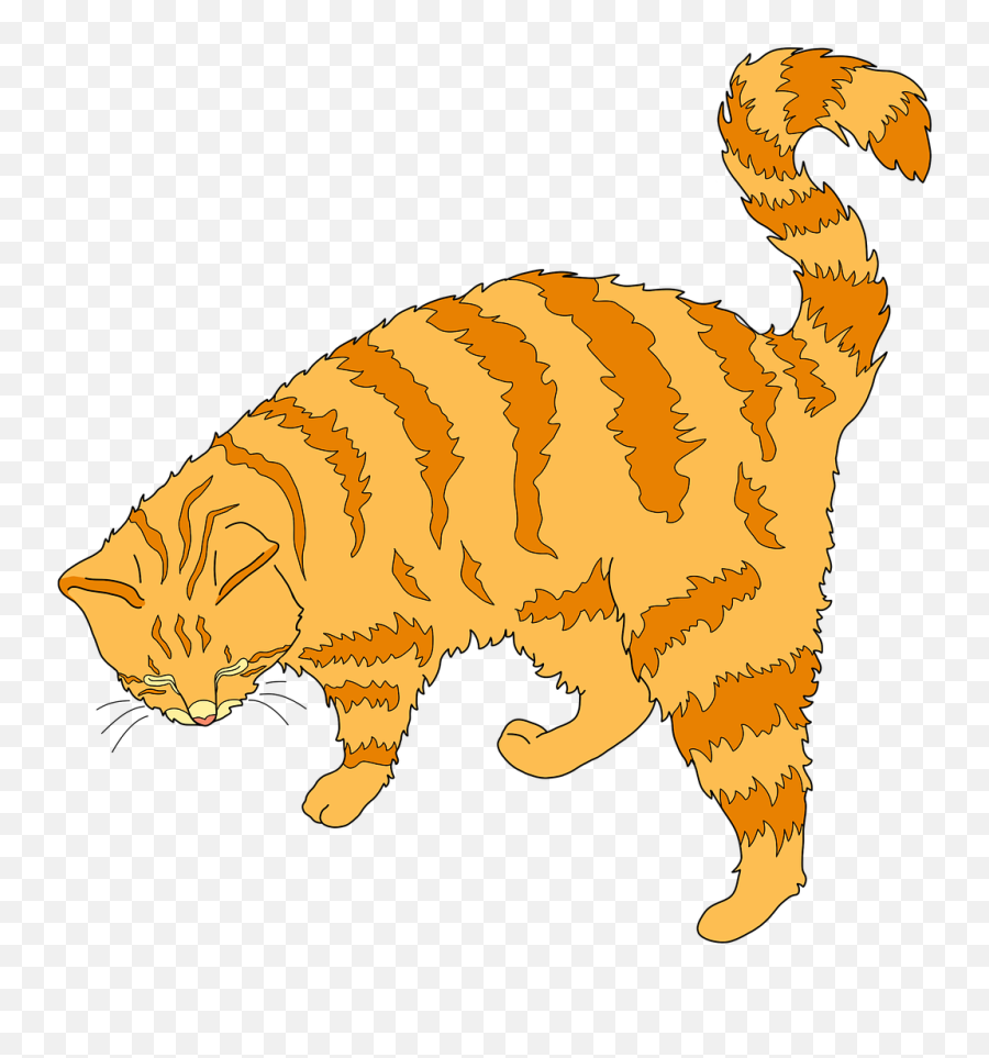 Kitten Clipart Ginger Cat Transparent - Ginger Cat Clip Art Png,Cute Cat Png