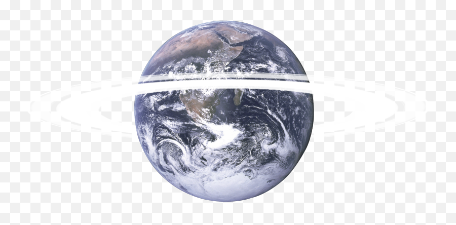 Planet Earth Nasa Transparent Png - Earth With Rings Png,The Earth Png
