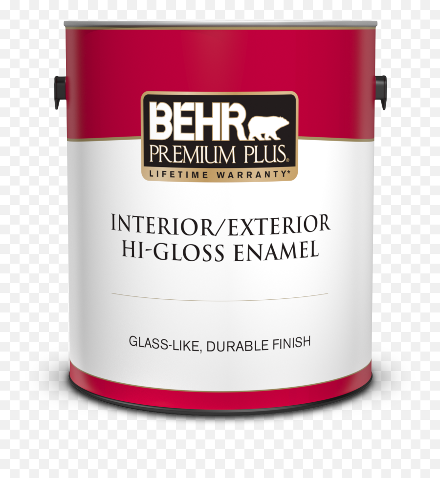 Premium Plus Interiorexterior Hi - Gloss Enamel Paint Behr Pro Behr High Gloss Enamel Png,Paint Can Png