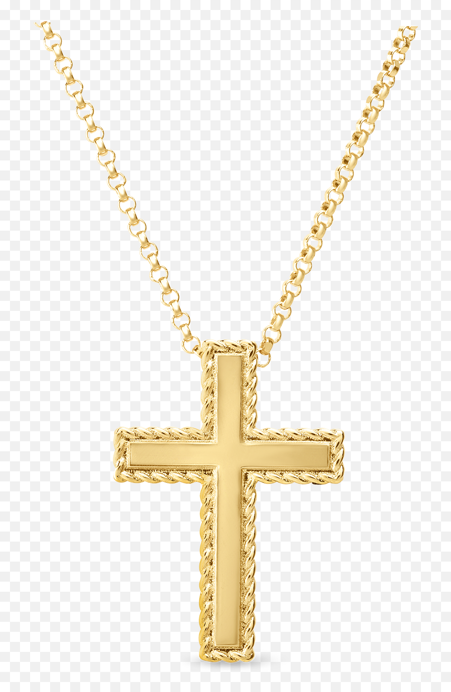 Gold Cross Transparent Png Clipart - Transparent Gold Cross Necklace Png,Cross Transparent