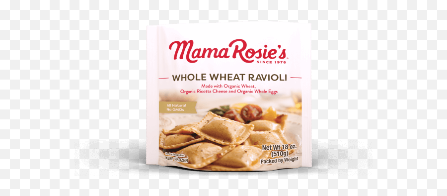 Whole Wheat Ravioli Organic - Mama Rosieu0027s Convenience Food Png,Ravioli Png