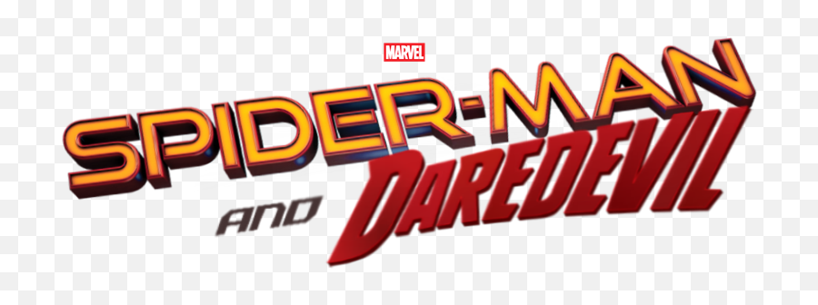 Spiderman Daredevil Concept Logo Marvelstudios - Spiderman And Daredevil Logo Png,Spiderman Logo Png