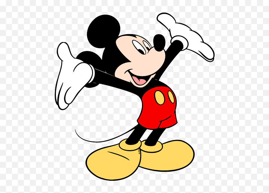 Disney Clipart Transparent Background - Clipart Mickey Mouse Png,Disney Clipart Transparent Background