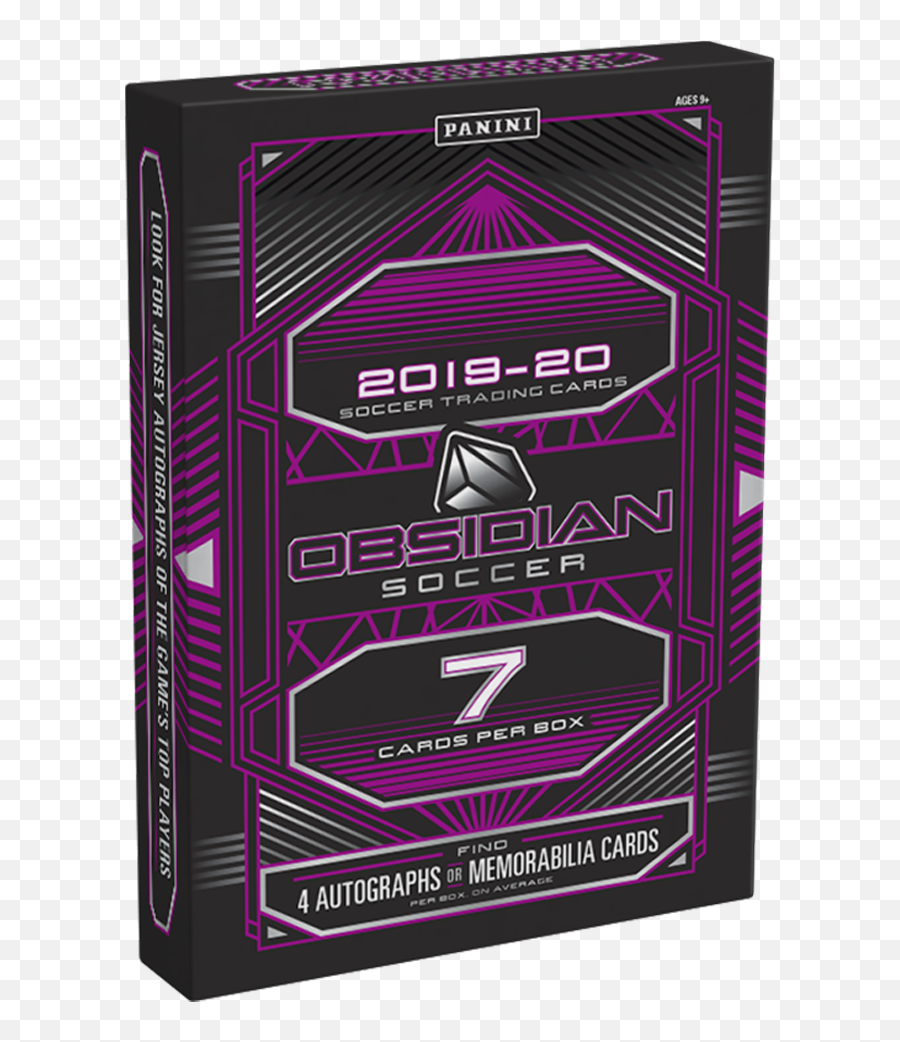 2019 - 20 Panini Obsidian Soccer Hobby Box Png,Panini Png
