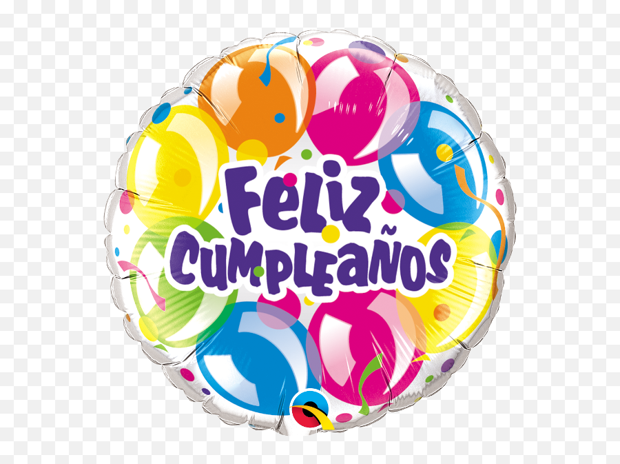18 Feliz Cumpleaños - Globos Brilliante Bargain Balloons Happy Birthday Mylar Balloon Png,Feliz Cumpleaños Png