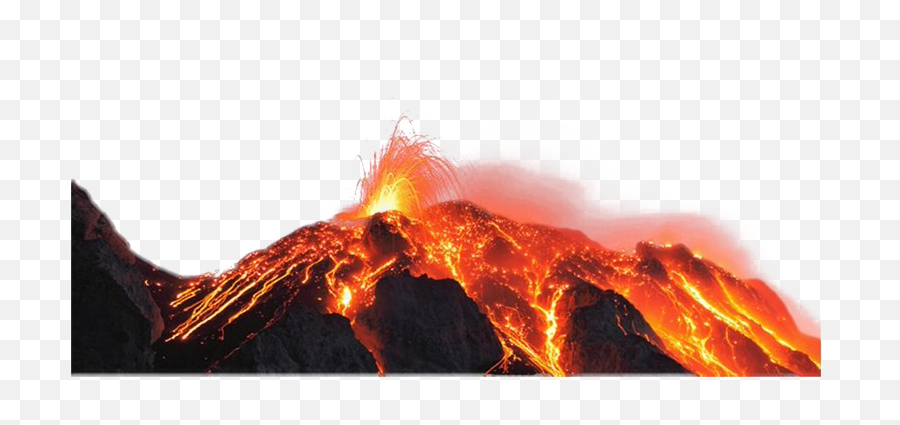 Real Volcano Png Hd Quality - Volcano Png,Real Fire Png