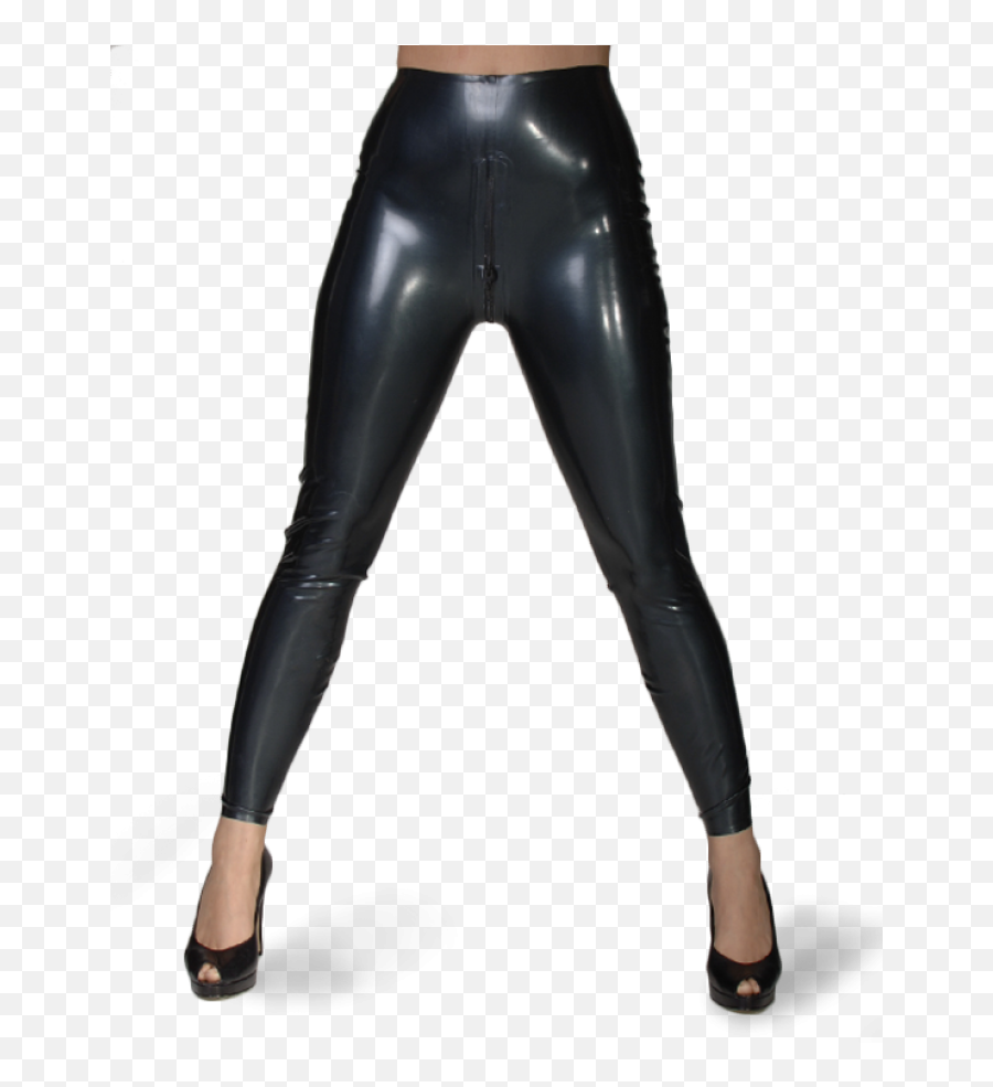 Female Matrix Leggings With Zip No Feet - Tights Png,Feet Transparent