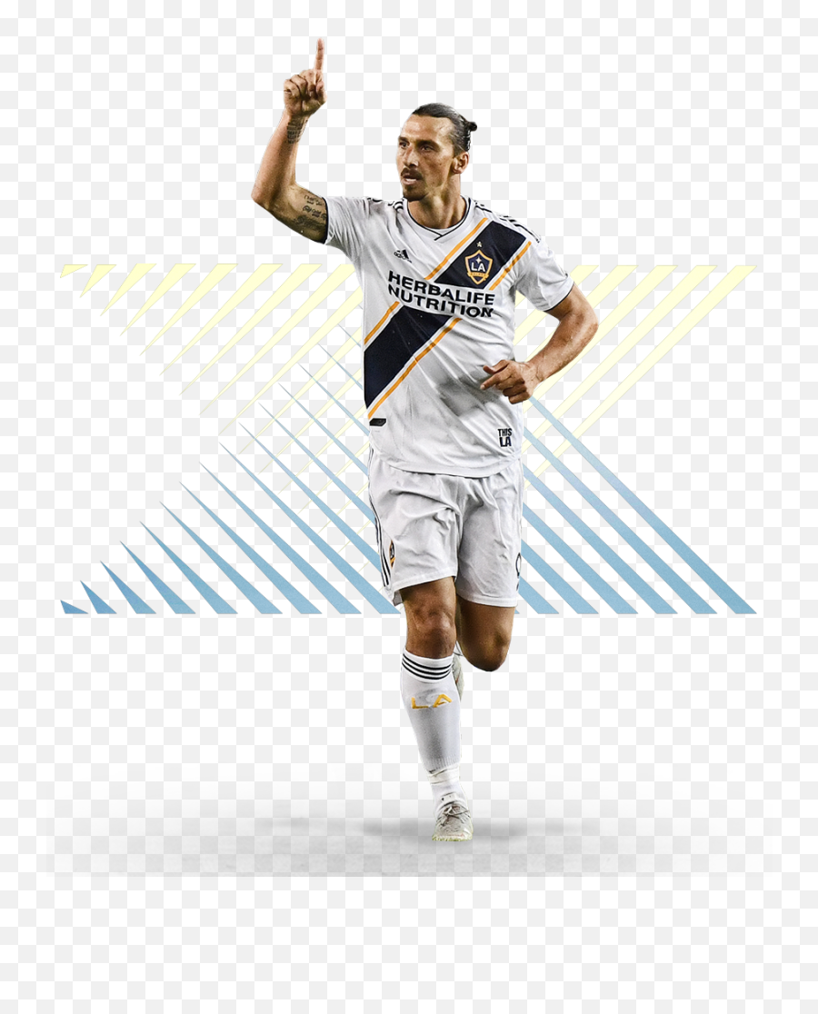 2018 Mls Best Xi Mlssoccercom - Ibrahimovic Png La Galaxy,Soccer Player Png