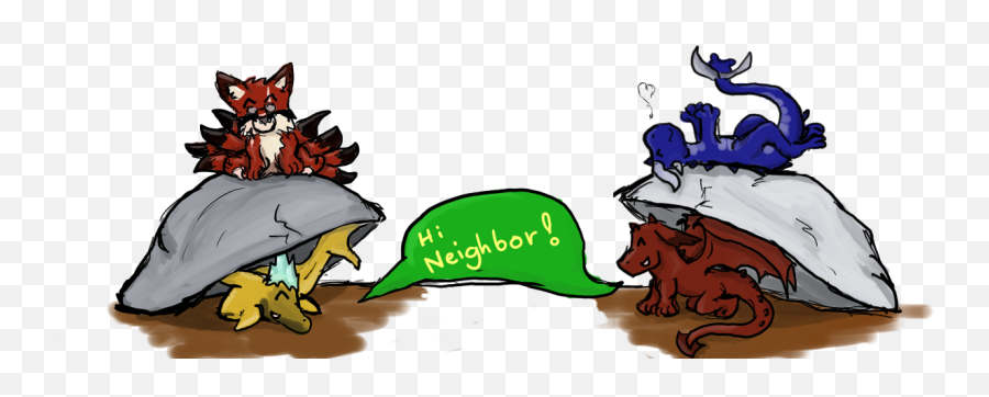 Hello Neighbor U003d3 By 11thpillar - Fur Affinity Dot Net Cartoon Png,Hello Neighbor Png