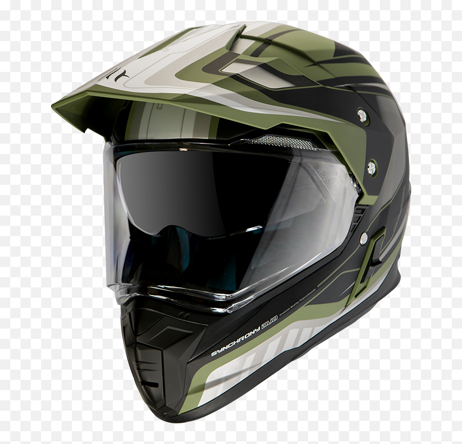 Mt Helmets Synchrony Duo Sport Tourer Matte Green Militaryblack Png Military Helmet